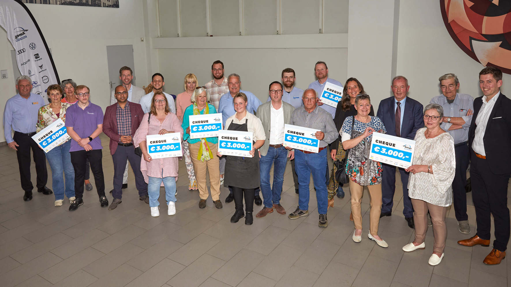 Amega Samen Sterk vertaalt zich in succes