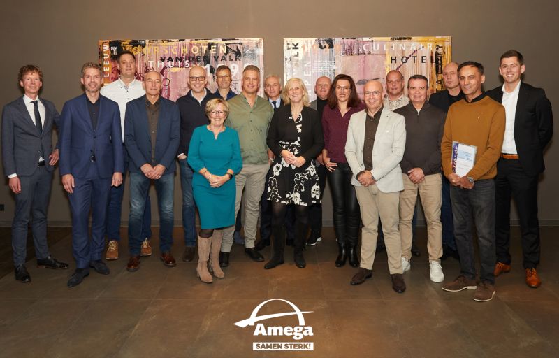 Terugblik jubilarissen dag bij Amega