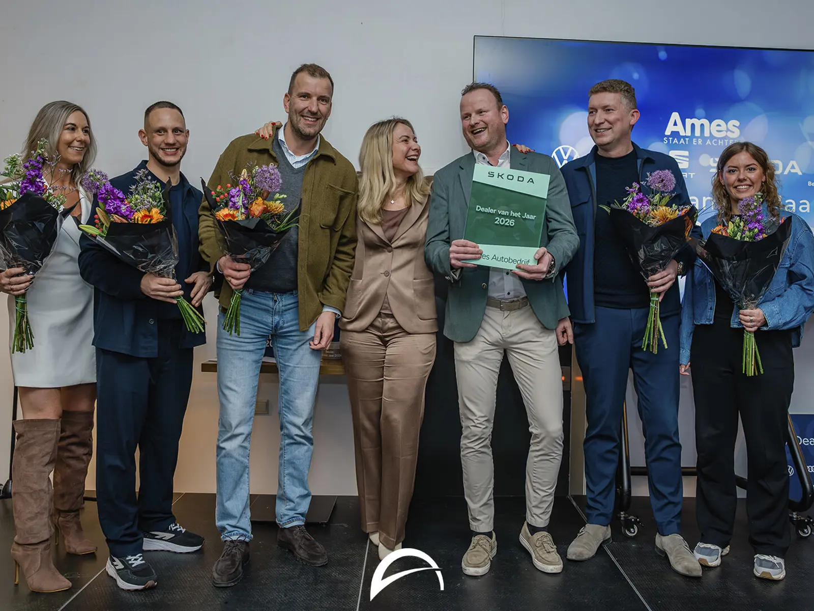 Amega wint Dealer van het Jaar 2026 awards